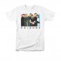 Friends Men's Cast Logo Tee Shirt White