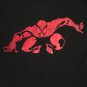 Spider-Man Red Chrome Attack Pose T-Shirt Black