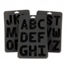 Alphabet Cube Trays 3-Pack Black