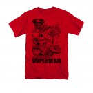 Superman Breaking Chains T-Shirt Red