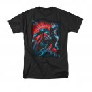 Superman Red Sun T-Shirt Black