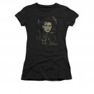 Edward Scissorhands Juniors Portrait Tee Shirt Black