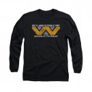 Alien Weyland Long Sleeve T-Shirt Black