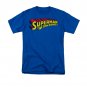 Superman Action Comics Logo T-Shirt Blue