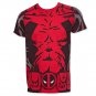 Deadpool Comic Costume Tee Black