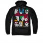 Justice League Men's Blocks Pullover Hoodie Black