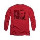 Rocky Kill You To Death Long Sleeve T-Shirt Red
