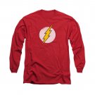 The Flash Rough Logo Long Sleeve T-Shirt Red