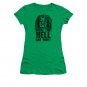 Predator What The Hell Are You Juniors T-Shirt Green