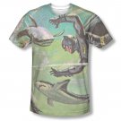 Batman TV Underwater Sublimation T-Shirt White