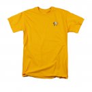Star Trek Men's DS9 Engineering Uniform Costume Tee Shirt Yellow