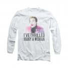 Batman Classic TV Thrilled Long Sleeve T-Shirt White