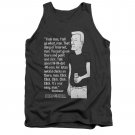 King Of The Hill Boomhauer Tank Top Gray