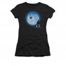 E.T. The Extra Terrestrial Juniors Movie Poster Tee Shirt Black