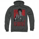 Scarface Tony Pullover Hoodie Gray