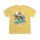 Batman Batgirl Youth Unisex T-Shirt Yellow