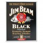 Jim Beam Label Sign Black