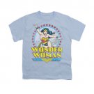 Wonder Woman Star Of Paradise Island Youth Unisex T-Shirt Blue