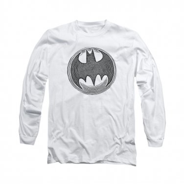 Batman Knight Knockout Long Sleeve T-Shirt White