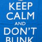 Dr. Who Keep Calm Juniors T Shirt Blue