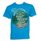 Star Wars Jabba The Hutt No Mind Games Tee Blue