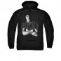 Rocky Chest Logo Pullover Hoodie Black