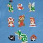 Nintendo Original Mario Pixel Cast T-Shirt Blue
