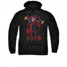 Batman Harley Quinn Men's Pow Pullover Hoodie Black