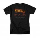 Back To The Future II Is Here Men's Tee Shirt Black