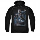 Superman Night Flight Shirt Pullover Hoodie Black