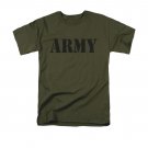 US Army Block Logo T-Shirt Green