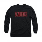 Scarface Logo Long Sleeve T-Shirt Black