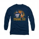 Batman Classic TV Dynamic Duo Long Sleeve T-Shirt Blue