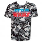 Star Wars Logo TShirt - Camo Gray