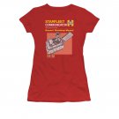 Star Trek Communicator Manual Juniors T-Shirt Red