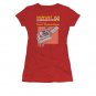 Star Trek Communicator Manual Juniors T-Shirt Red