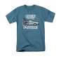 Back To The Future Men's 8-Bit Pixels Tee Shirt Blue
