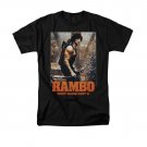 Rambo First Blood II The Hunt T-Shirt Black