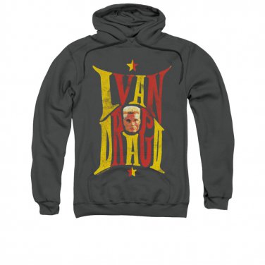 Rocky Ivan Drago Pullover Hoodie Gray