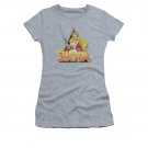 He-Man She-Ra Title Juniors Tee Shirt Gray