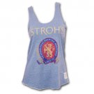 Vintage Retro Strohs Juniors Tank Top Blue