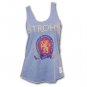 Vintage Retro Strohs Juniors Tank Top Blue