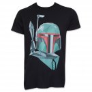 Star Wars Men's Boba Fett Tee Shirt Black