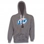 Miller Lite Beer New Logo Pouch Hooded Sweat Shirt - Grey Gray