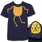 Adventure Time Jake Flip-Up Reversible TShirt Blue