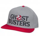 Men's Grey Ghost Busters Snapback Hat Gray