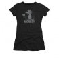 Family Guy Juniors Evil Monkey Tee Shirt Black