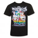 Voltron: Defenders Of The Universe Pilots Tee Shirt Black