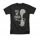 American Dad Pull My Finger Roger Tee Shirt Black