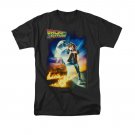 Back To The Future Men's Movie Poster Tee Shirt Black